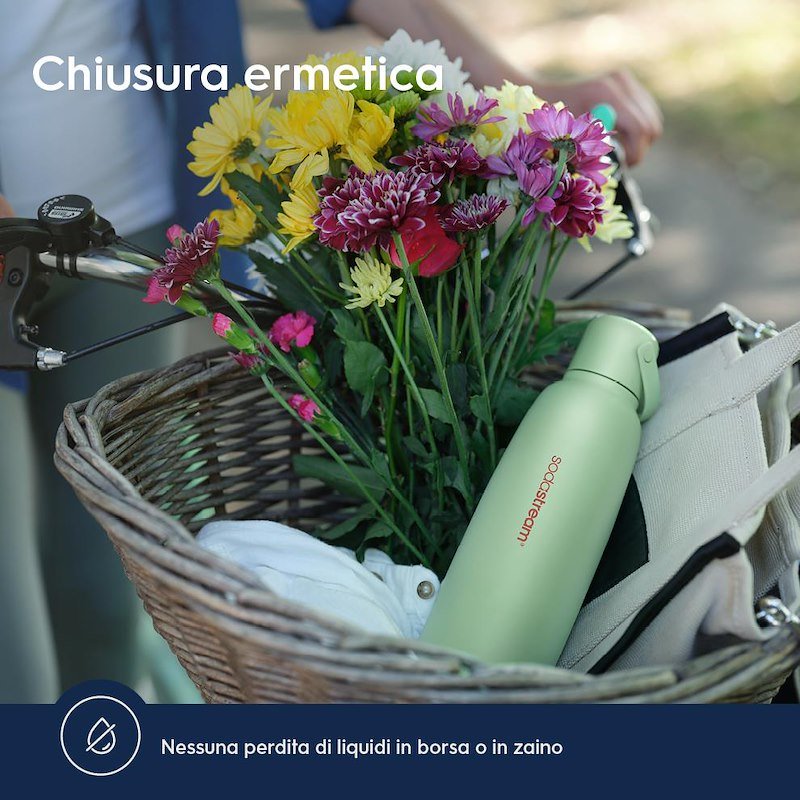 Sodastream Borraccia termica Fizz&go Verde Menta