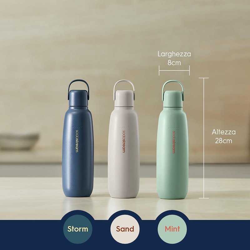 Sodastream Borraccia termica Fizz&go Verde Menta
