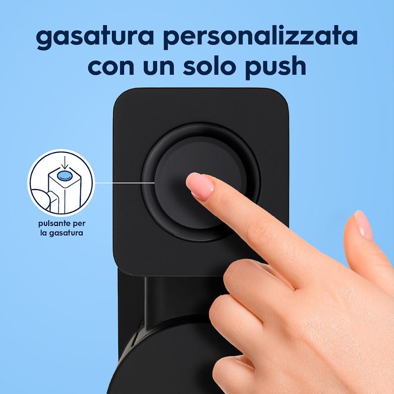 Sodastream Gasatore Fresh 2 Bottiglie Black
