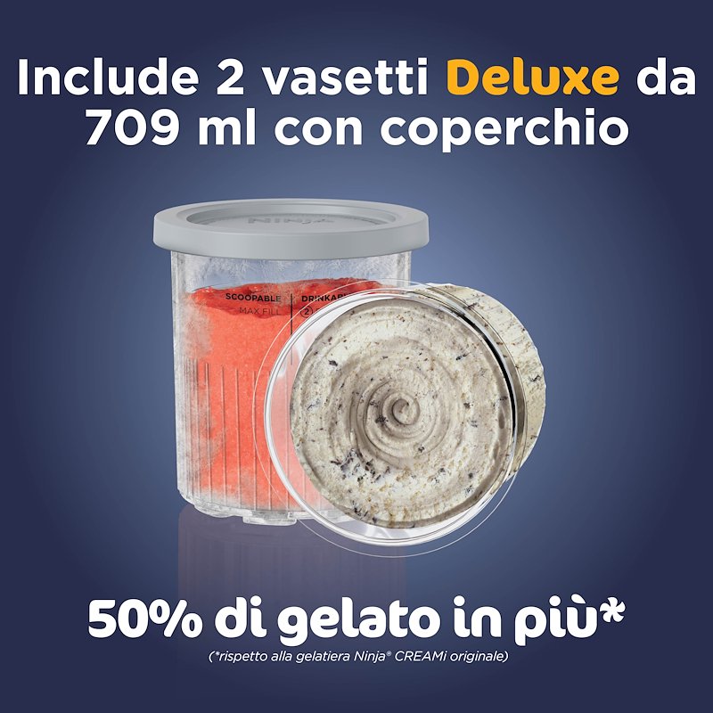Shark Ninja Gelatiera Creami Deluxe Nc502eu