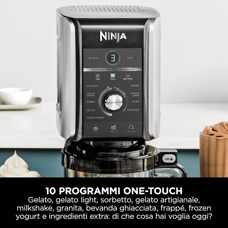 Shark Ninja Gelatiera Creami Deluxe Nc502eu