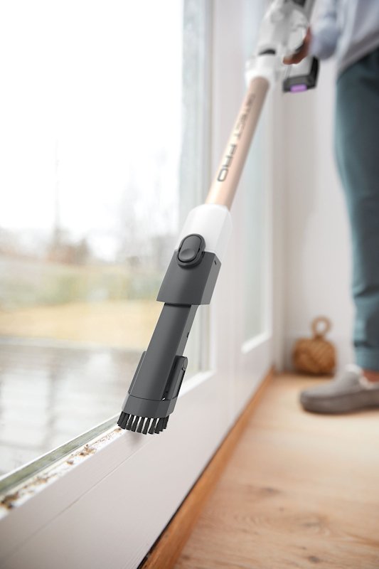 Shark Ninja Aspirapolvere senza filo Detect Pro con autosvuotamento bianco/rosa