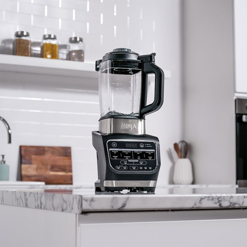 Shark Ninja Frullatore COLD AND HOT BLENDER Soup Maker GRIGIO/NERO