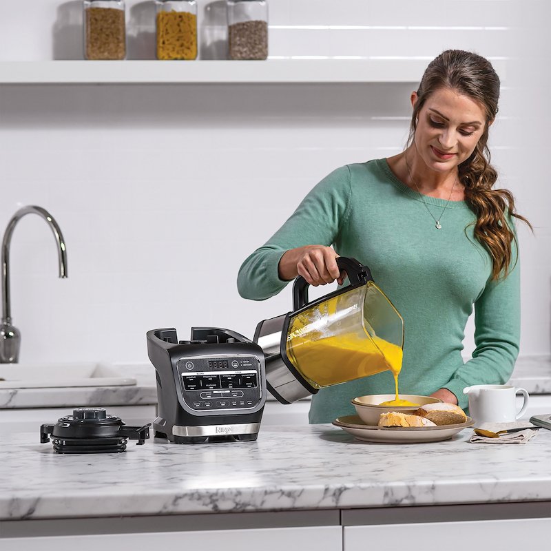 Shark Ninja Frullatore COLD AND HOT BLENDER Soup Maker GRIGIO/NERO