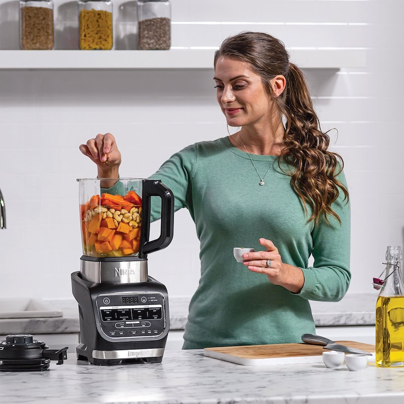 Shark Ninja Frullatore COLD AND HOT BLENDER Soup Maker GRIGIO/NERO