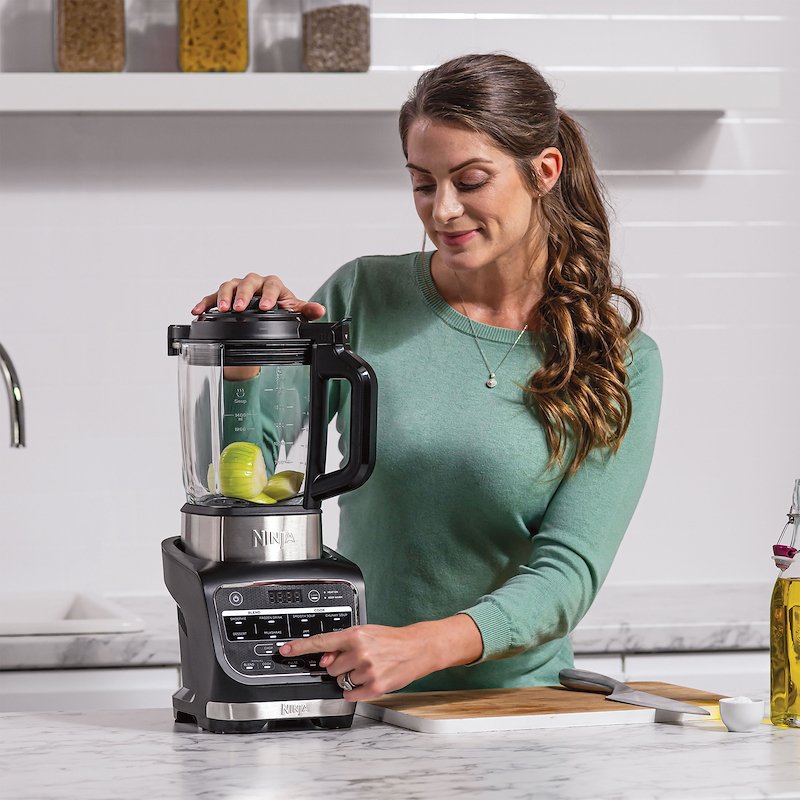 Shark Ninja Frullatore COLD AND HOT BLENDER Soup Maker GRIGIO/NERO