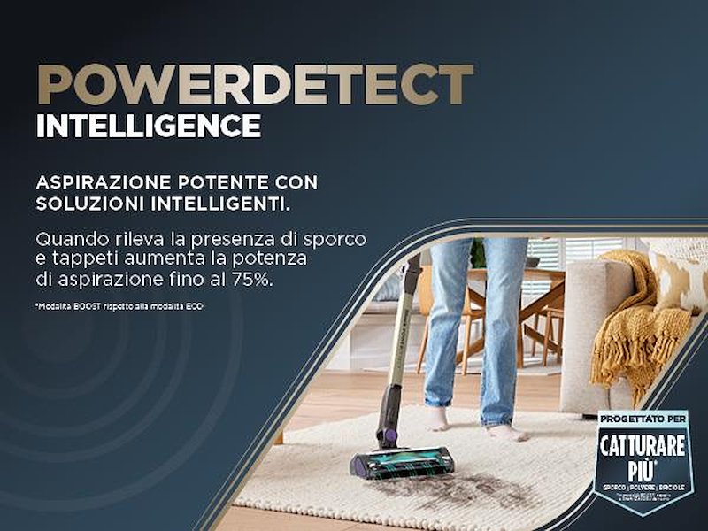 Shark Ninja Scopa Elettrica Senza Filo Detect Pro Max Autoempt Grigio