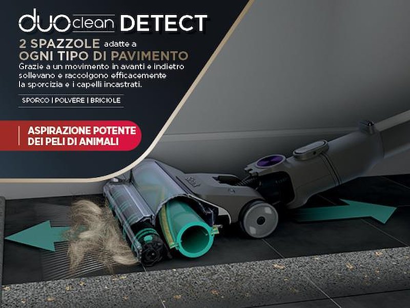 Shark Ninja Scopa Elettrica Senza Filo Detect Pro Max Autoempt Grigio