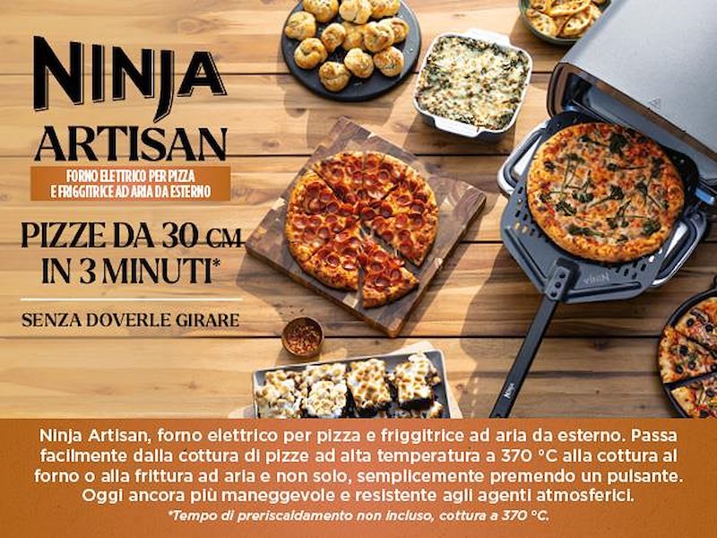 Shark Ninja  forno per pizza da esterno Artisan