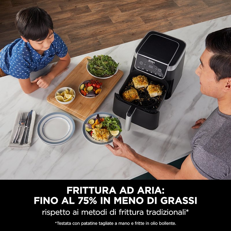 Shark Ninja Friggitrice ad aria Max Pro nero