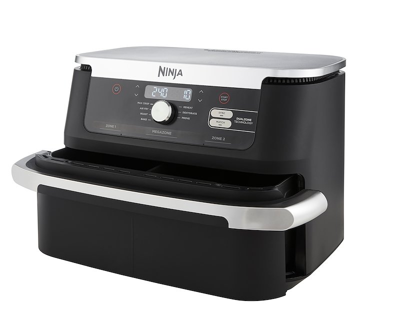 Shark Ninja Friggitrice ad aria Ninja Flexdrawer nero
