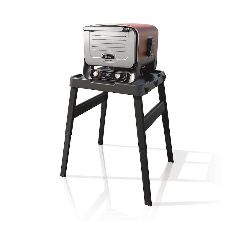 Shark Ninja Forno elettrico da esterno Ninja Woodfire con affumicatore NNJ.OO101EU