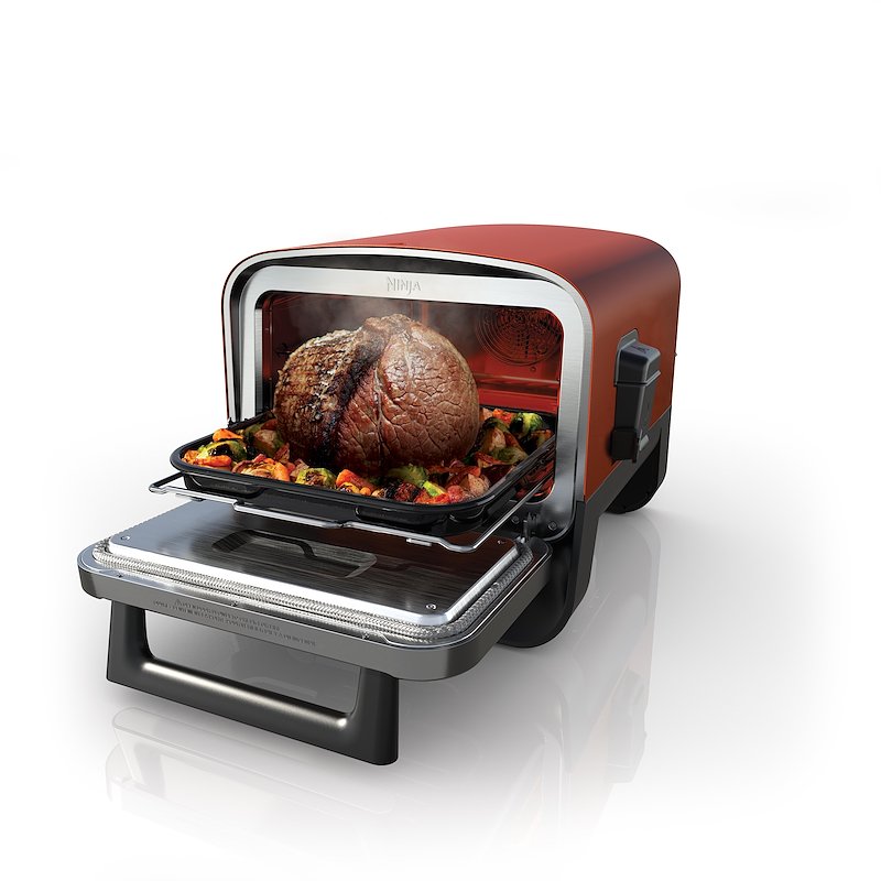 Shark Ninja Forno elettrico da esterno Ninja Woodfire con affumicatore NNJ.OO101EU