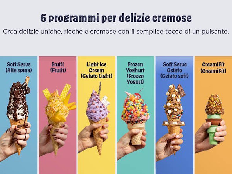 Shark Ninja Gelatiere CREAMI SWIRL Nc701eu
