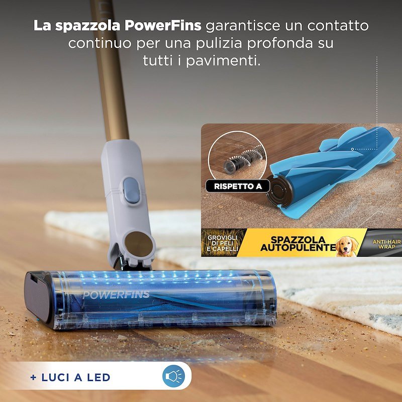 Shark Ninja Scopa ricaricabile Powerdetect Lite Cordless Vacuum Bu1624eu