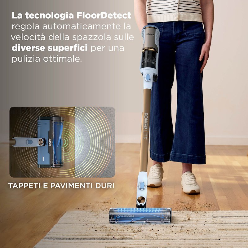 Shark Ninja Scopa ricaricabile Powerdetect Lite Cordless Vacuum Bu1624eu
