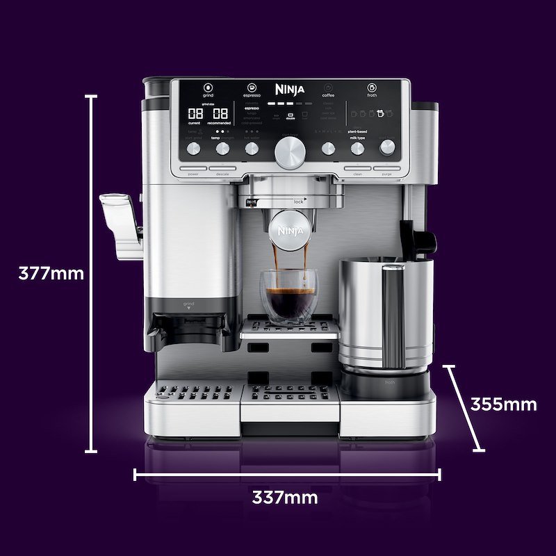 Shark Ninja Macchina da caffè  LUXE PRO Es701eu Argento