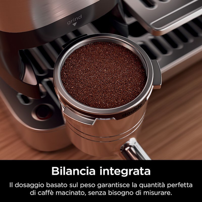 Shark Ninja Macchina da caffè  LUXE PRO Es701eu Argento