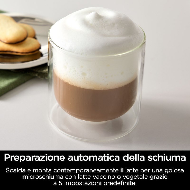 Shark Ninja Macchina da caffè  LUXE PRO Es701eu Argento
