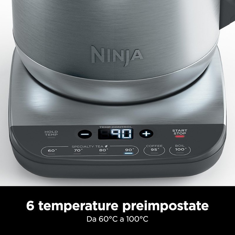 Shark Ninja Bollitore temperatura di precisione Kt201eu