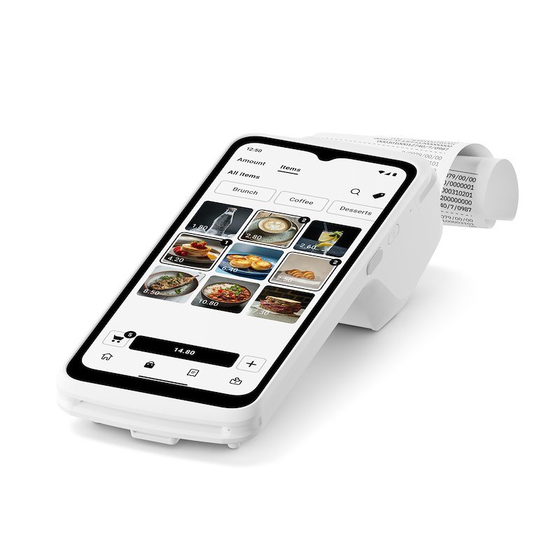 Sumup Terminal lettore di card readers USB Wi-Fi + 4G Bianco