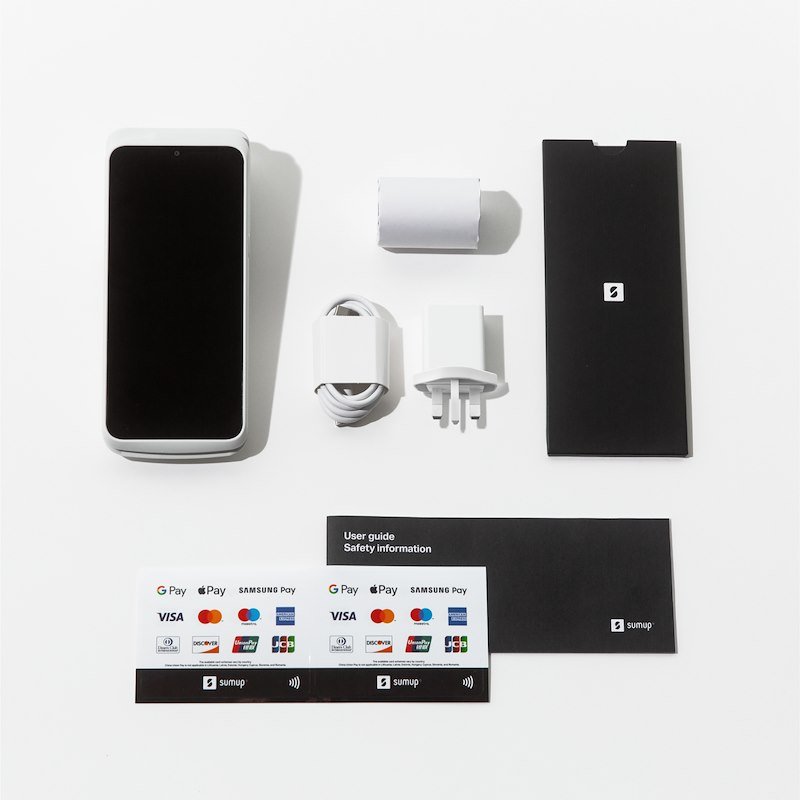 Sumup Terminal lettore di card readers USB Wi-Fi + 4G Bianco