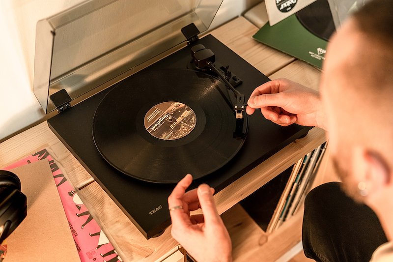 Teac Giradischi Tn-180bt-a3/b Nero