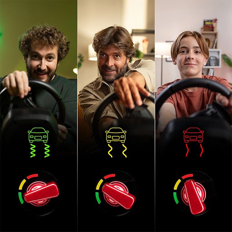 Thrustmaster volante da corsa T98 Ferrari 296 GTB con pedaliera