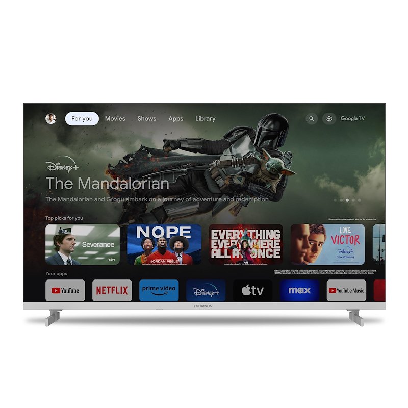 Thomson TV led 43" 43ug4s14w bianco