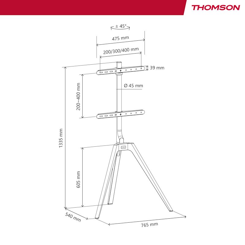 Thomson Stand per TV S603 legno