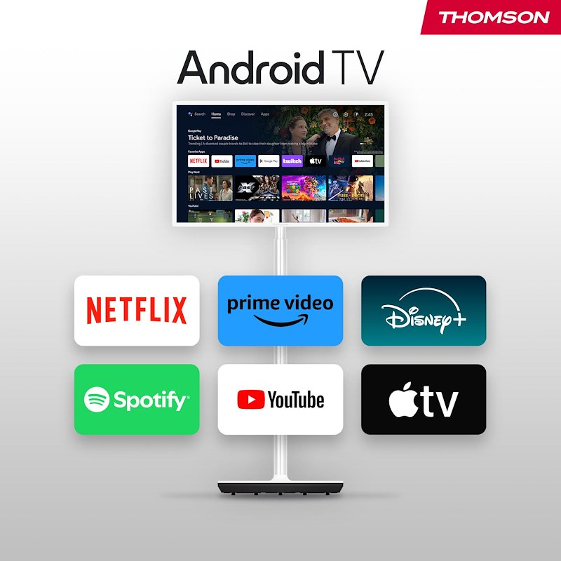 Thomson TV LED 32" 32ha4m44 bianco