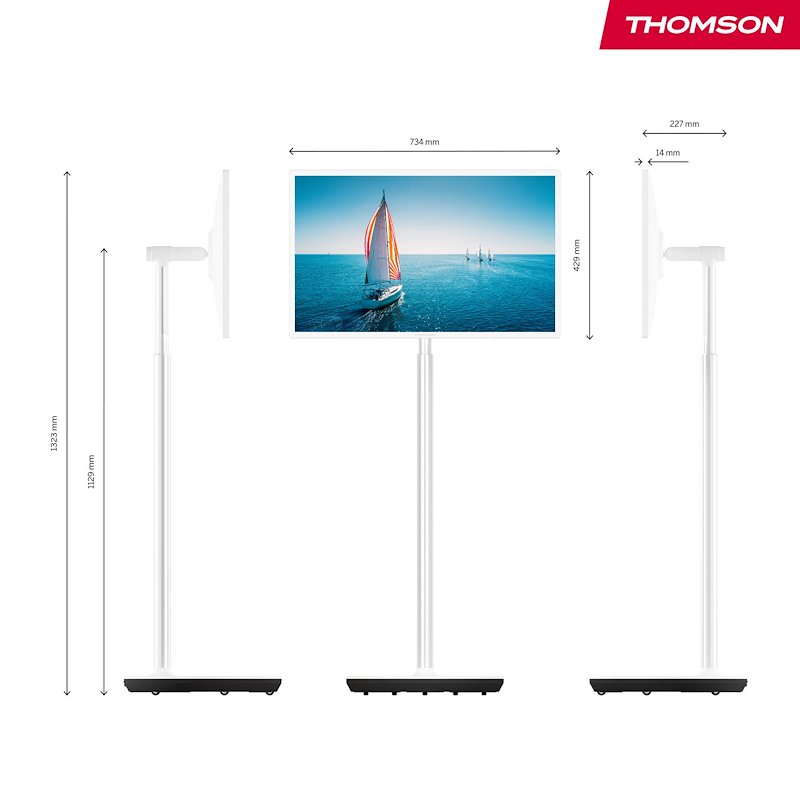 Thomson TV LED 32" 32ha4m44 bianco