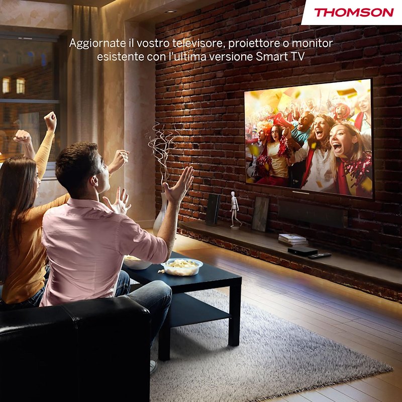 Thomson STREAMING BOX UHD GOOGLE TV Ott 4k 240