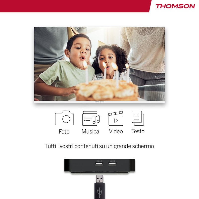 Thomson STREAMING BOX UHD GOOGLE TV Ott 4k 240