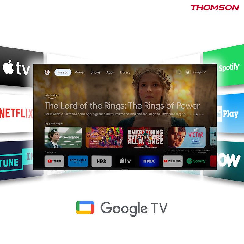 Thomson STREAMING BOX UHD GOOGLE TV Ott 4k 240