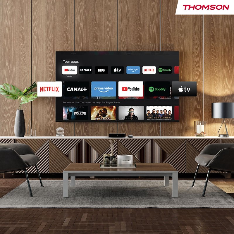 Thomson STREAMING BOX UHD GOOGLE TV Ott 4k 240
