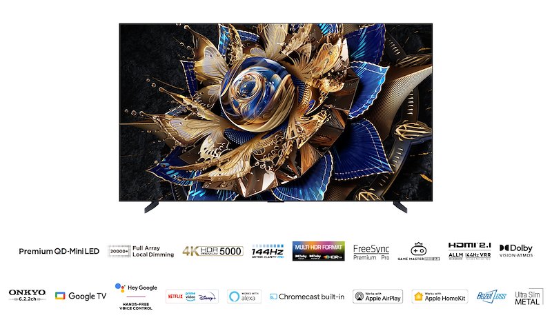 TCL TV LED 4K 115" 115x955 MAX Nero