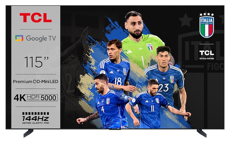 TCL TV LED 4K 115" 115x955 MAX Nero