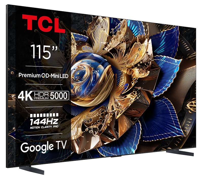 TCL TV LED 4K 115" 115x955 MAX Nero