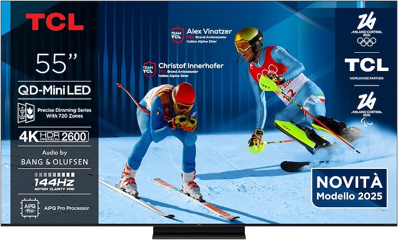 TCL Smart TV QD-MiniLED 55" 55c79k Metallico