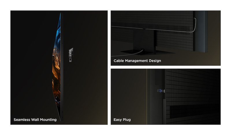 TCL Smart TV QD-MiniLED 55" 55c79k Metallico