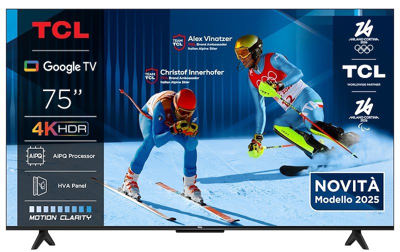 TCL Smart TV LED 75" 75p69k Nero
