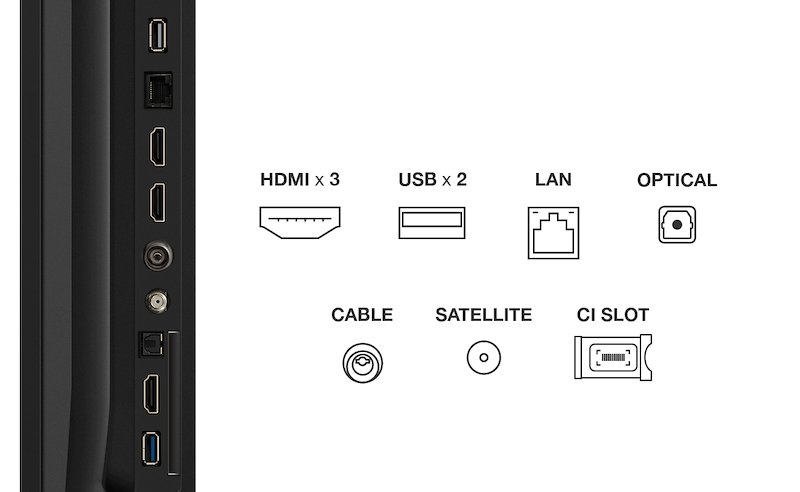 TCL Smart TV LED 75" 75p69k Nero