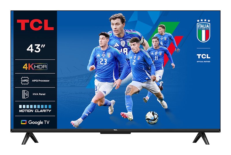 Tcl TV LED 43" 43p69k Nero