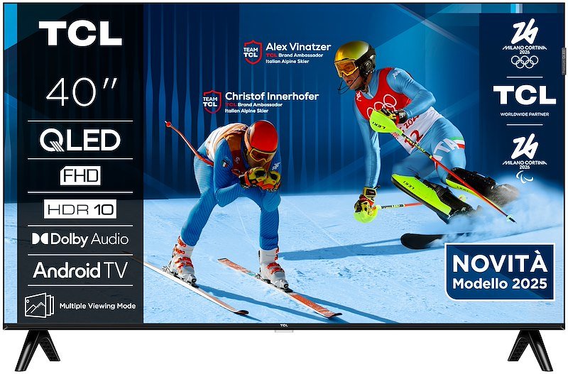 TCL Smart TV QLED 40" 40s59k Metallico