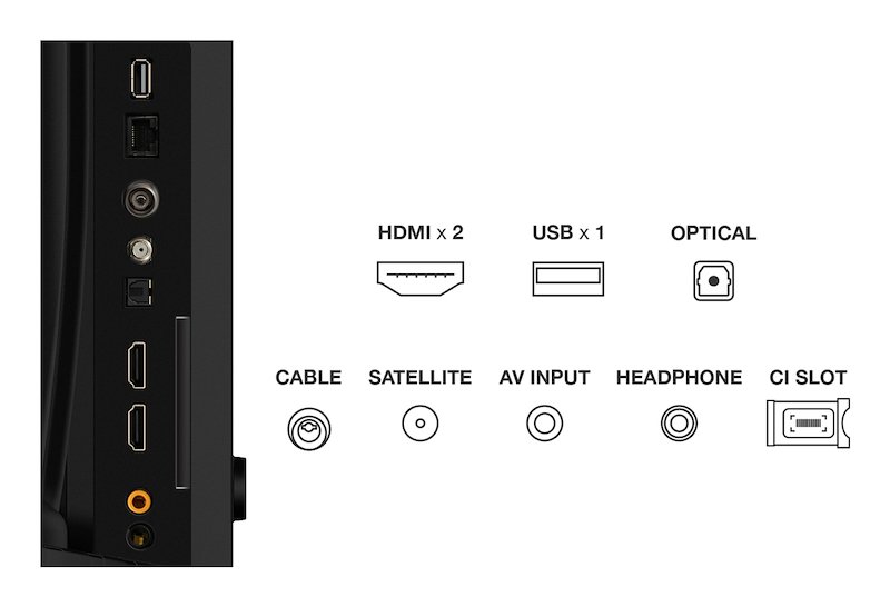 TCL Smart TV QLED 32" 32s59k Metallico