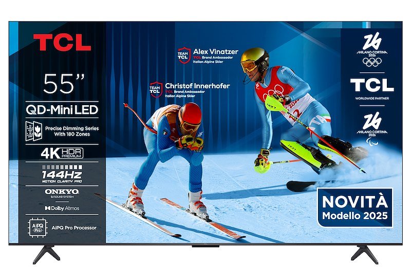 Tcl TV MINILED 55" 55c69k Metallico