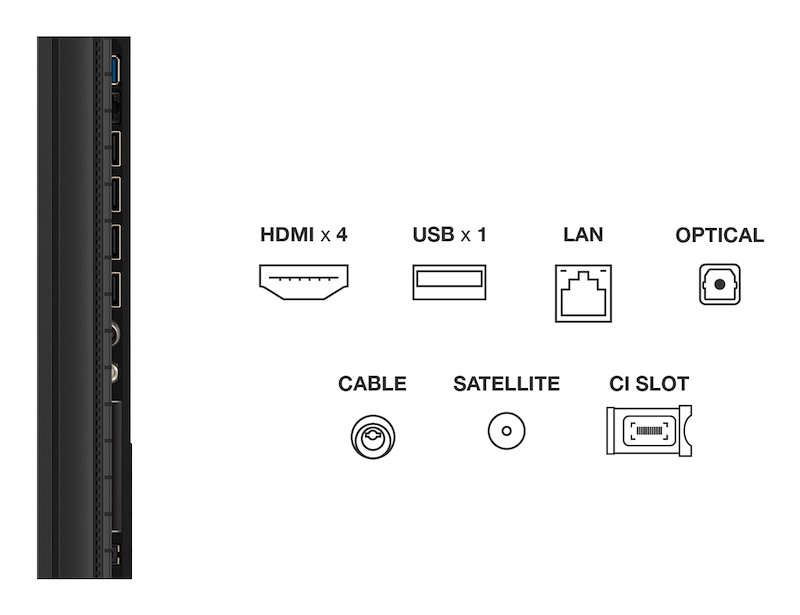 Tcl TV QLED 85" 85p89k Metallico