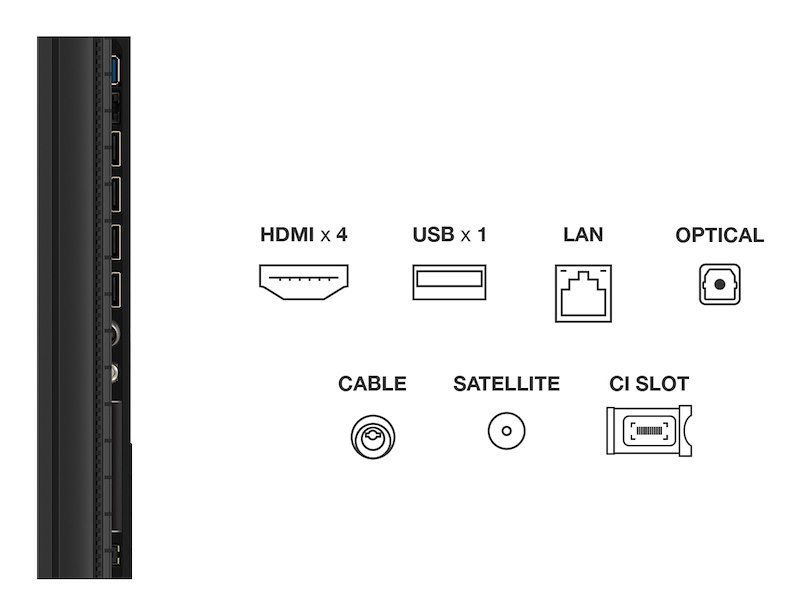 Tcl TV QLED 85" 85p89k Metallico
