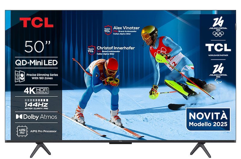 Tcl TV MINI LED 50" 50c69k Metallico